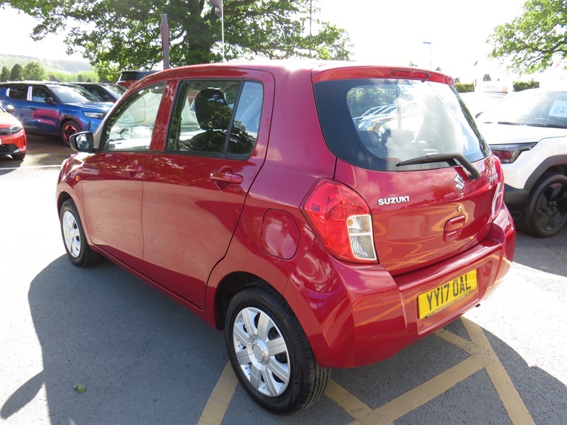 Suzuki Celerio 1.0 Sz2 Hatchback Euro 6 68 Ps YY17OAL Red #5
