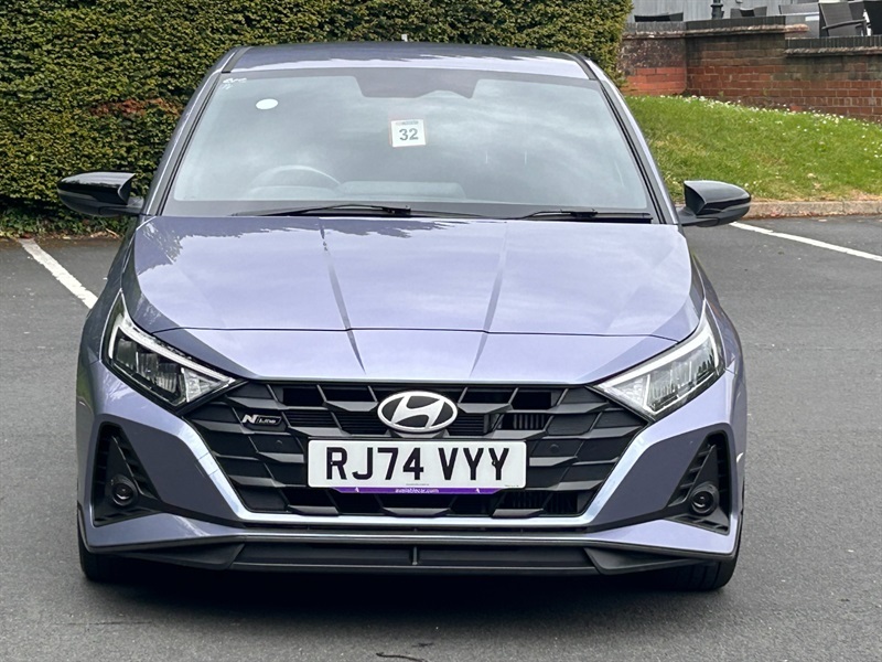 Hyundai I20 1.0 T-gdi N Line S Hatchback Eur RJ74VYY Blue #2