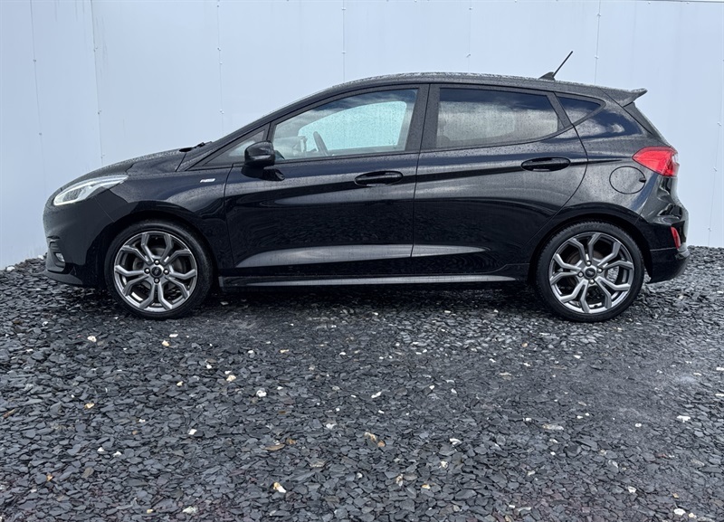 Ford Fiesta 1.0T Ecoboost St-line Edition Hatchback LJ21JDN Black #4