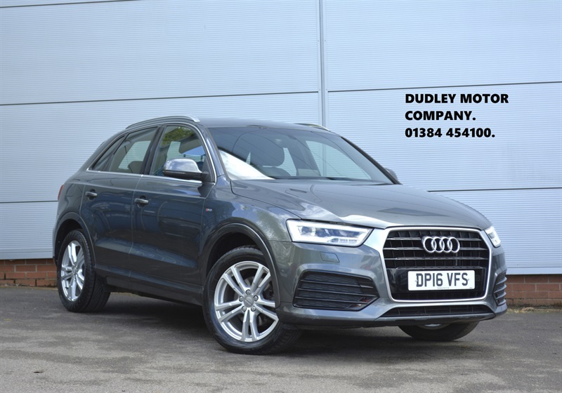 Audi Q3 2.0 Tdi S Line Suv Euro 6 Ss Grey