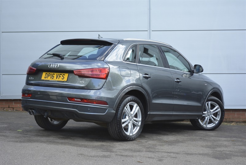 Audi Q3 2.0 Tdi S Line Suv Euro 6 Ss DP16VFS Grey #6
