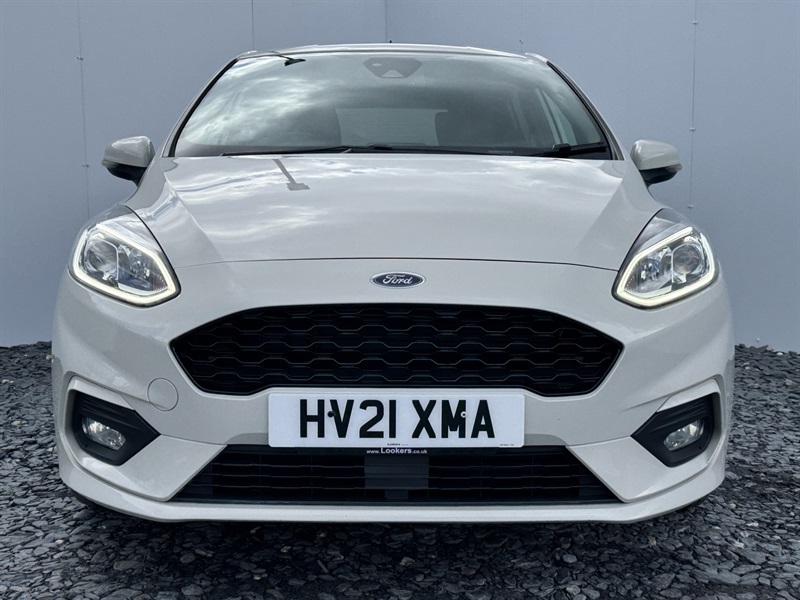 Ford Fiesta 1.0T Ecoboost Mhev St-line X Edition Hatchback HV21XMA White #2