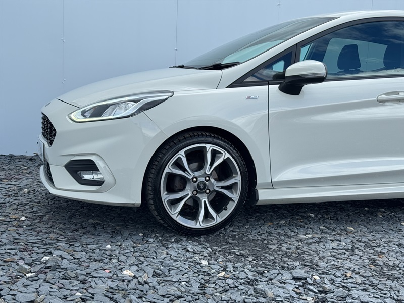 Ford Fiesta 1.0T Ecoboost Mhev St-line X Edition Hatchback HV21XMA White #5