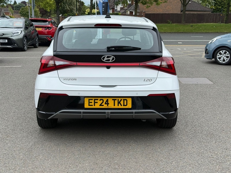 Hyundai I20 1.0 T-gdi Advance Hatchback Dct Euro 6 EF24TKD White #5