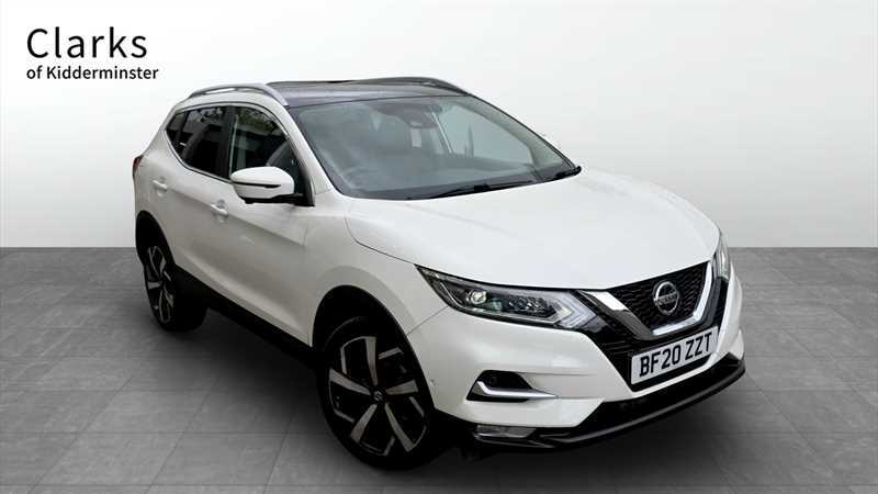 Nissan Qashqai 1.3 Dig-t Tekna Suv Euro 6 Ss White