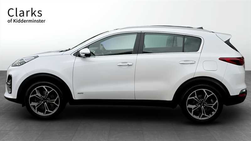 Kia Sportage 1.6 T-gdi Gt-line S Suv Dct Awd Euro 6 BG21YMJ White #5