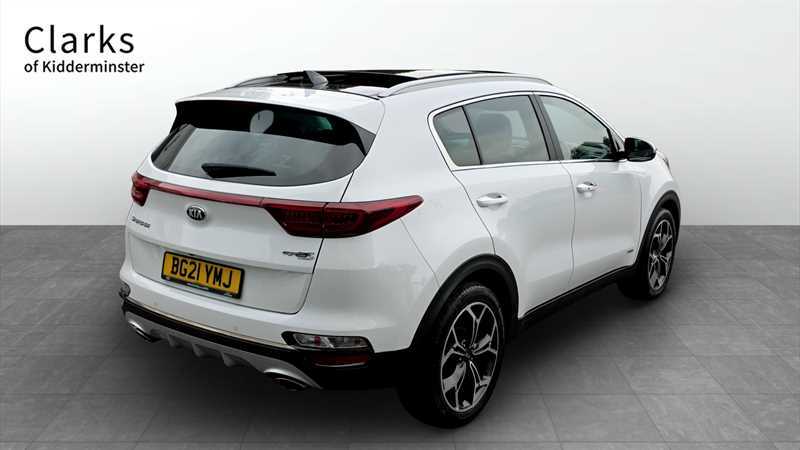 Kia Sportage 1.6 T-gdi Gt-line S Suv Dct Awd Euro 6 BG21YMJ White #3