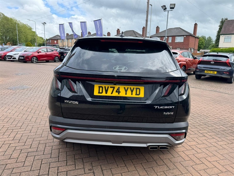 Hyundai Tucson 1.6 T-gdi Premium Suv Hybrid Euro DV74YYD Black #6