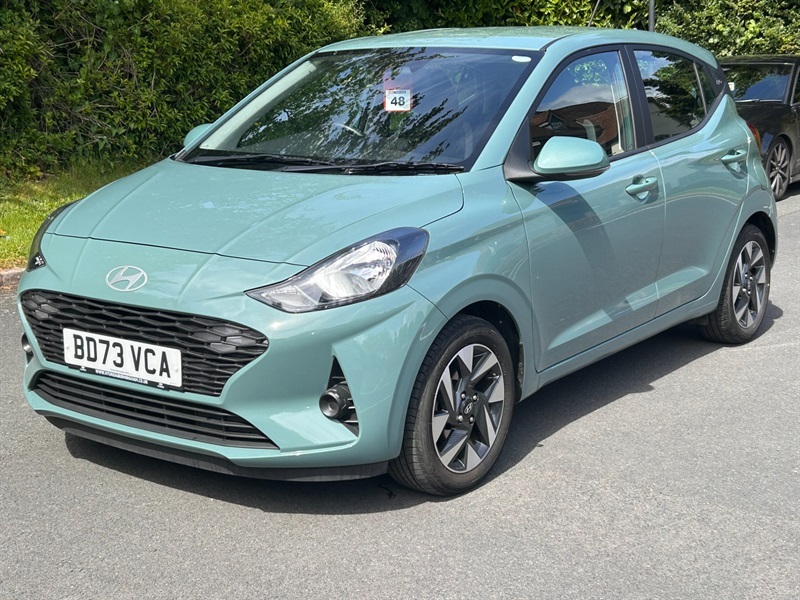 Hyundai I10 1.0 Advance Hatchback Euro 6 S BD73VCA Green #3