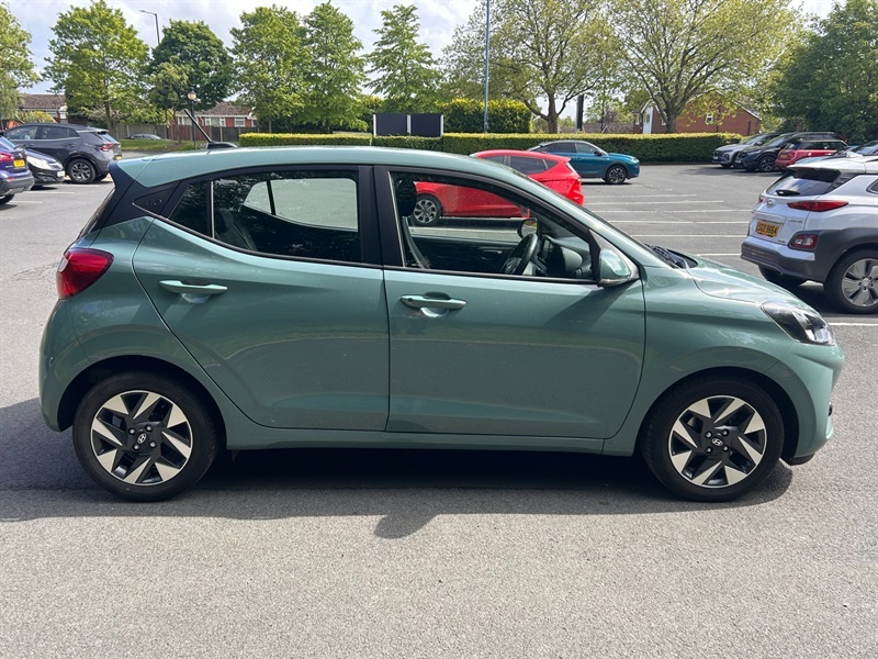 Hyundai I10 1.0 Advance Hatchback Euro 6 S BD73VCA Green #5