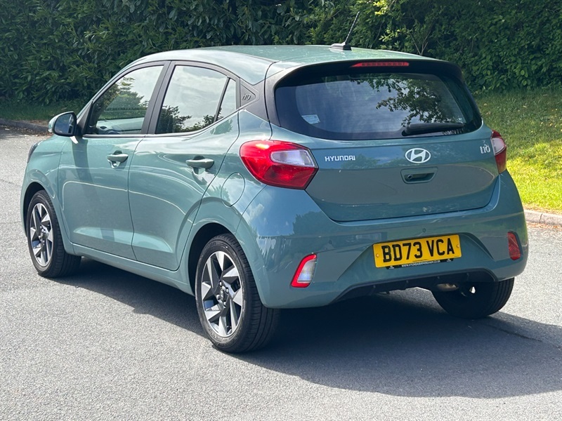 Hyundai I10 1.0 Advance Hatchback Euro 6 S BD73VCA Green #6