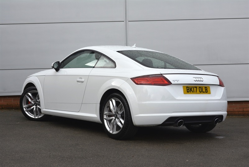 Audi TT 2.0 Tfsi Sport Coupe S Tronic Euro 6 S BK17OLB White #4
