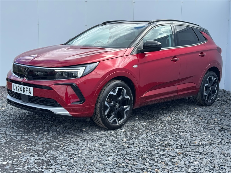Vauxhall Grandland 1.2 Turbo Ultimate Suv Euro 6 S LY24KFA Red #3