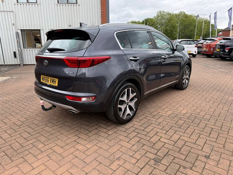 Kia Sportage 2.0 Crdi Gt-line Suv Awd Euro 6 NK66VMH Silver #3