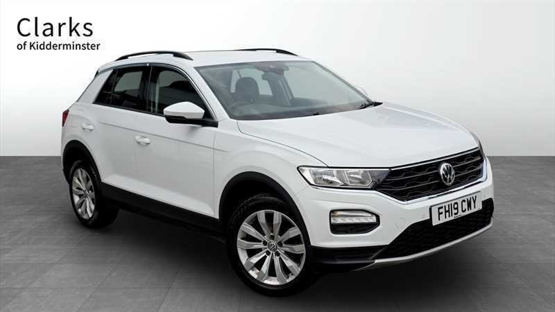 Volkswagen T-Roc 1.0 Tsi Gpf Se Suv Euro 6 Ss White
