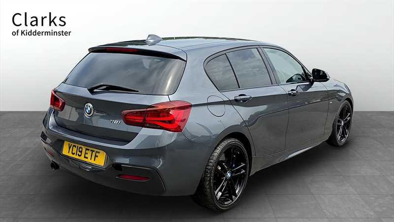 BMW 1 Series 1.5 118I Gpf M Sport Shadow Edition Hatchback YC19ETF Grey #3