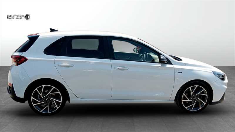 Hyundai I30 1.5 T-gdi Mhev N Line Hatchback Hybrid VK72KFC White #5