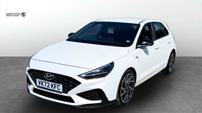 Hyundai I30 1.5 T-gdi Mhev N Line Hatchback Hybrid VK72KFC White #2