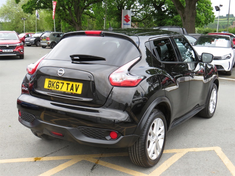 Nissan Juke 1.2 Dig-t N-connecta Suv Euro 6 BK67TAV Black #4