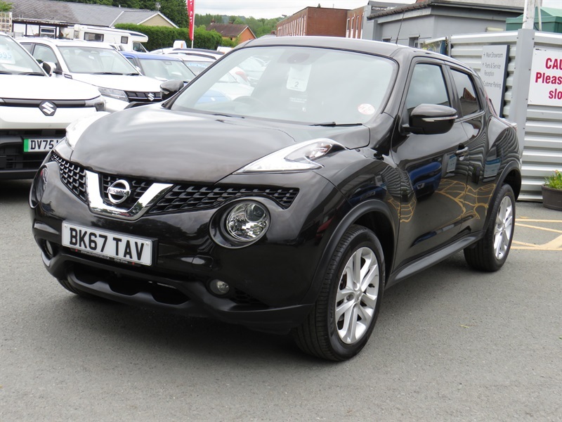 Nissan Juke 1.2 Dig-t N-connecta Suv Euro 6 BK67TAV Black #3