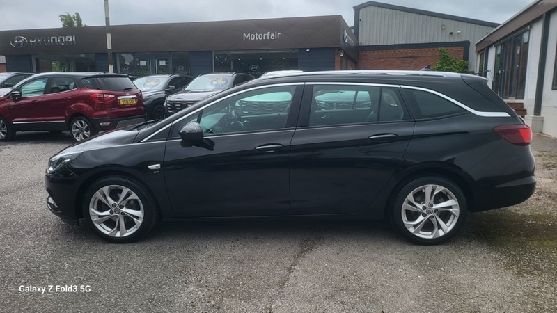Vauxhall Astra 1.4I Turbo Gpf Sri Nav Sports Tourer Au AN61JOC Black #2