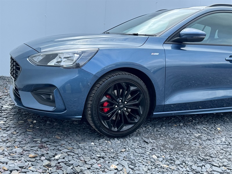 Ford Focus 1.0T Ecoboost St-line X Estate E SY69XFR Blue #5