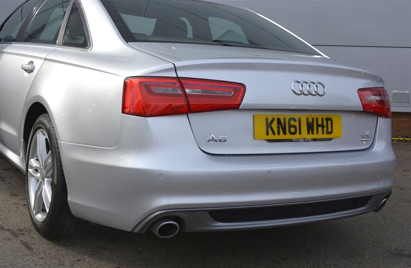 Audi A6 Saloon Saloon White #29