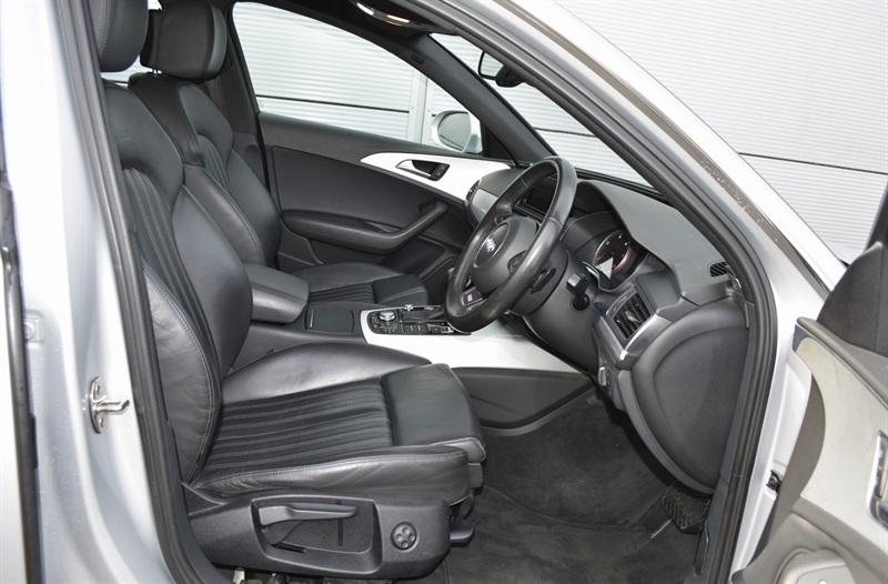 Audi A6 Saloon Saloon White #8