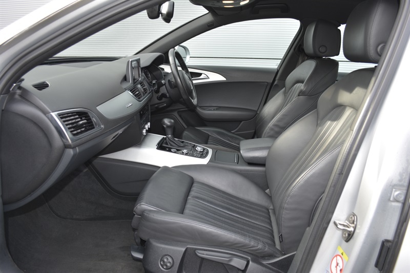 Audi A6 Saloon Saloon White #12