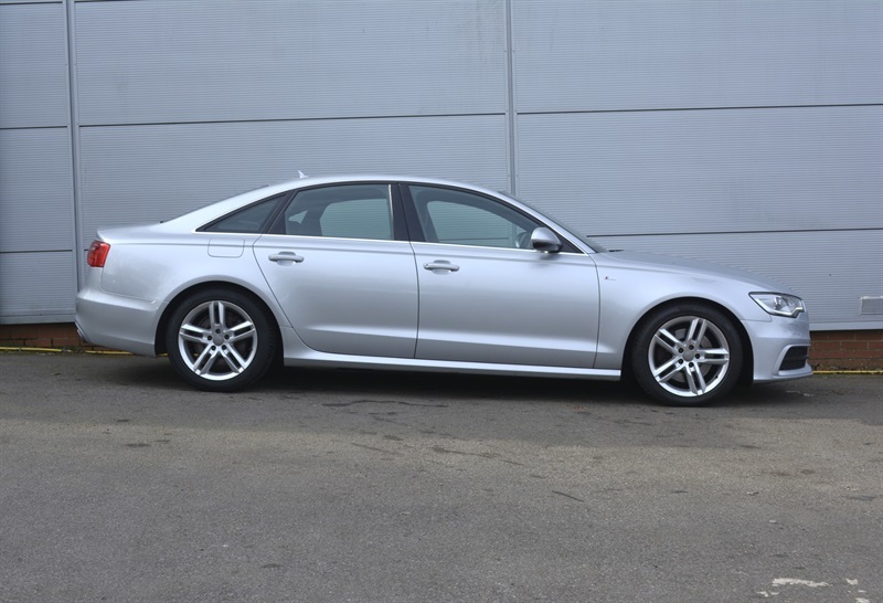 Audi A6 Saloon Saloon White #7
