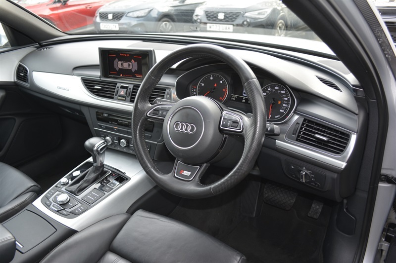 Audi A6 Saloon Saloon White #10