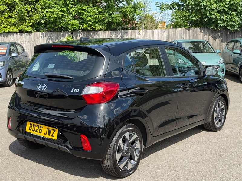Hyundai I10 1.0 Advance Hatchback Euro 6 S BD26JWZ Black #3