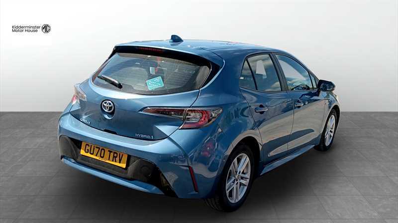 Toyota Corolla 1.8 Vvt-h Icon Tech Hatchback Hybrid Cv GU70TRV Blue #4