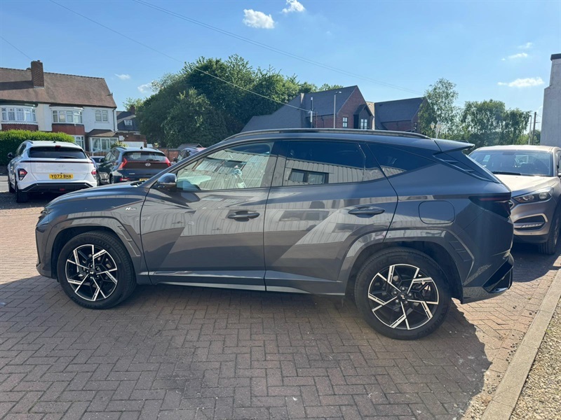 Hyundai Tucson 1.6 T-gdi N Line S Suv Hybrid Euro AF25WVT Grey #4