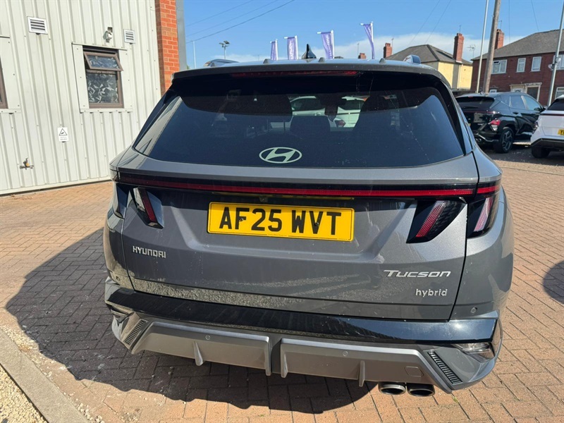 Hyundai Tucson 1.6 T-gdi N Line S Suv Hybrid Euro AF25WVT Grey #6
