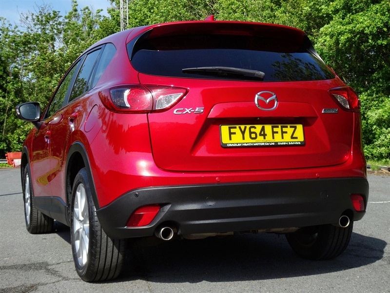 Mazda CX-5 2.2 Skyactiv-d Sport Nav Suv Eur FY64FFZ Red #4