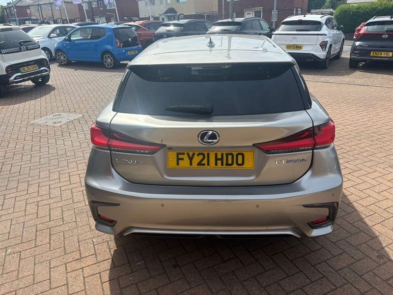 Lexus CT 1.8 200H Hatchback Hybrid E-cvt Euro 6 Silver #4
