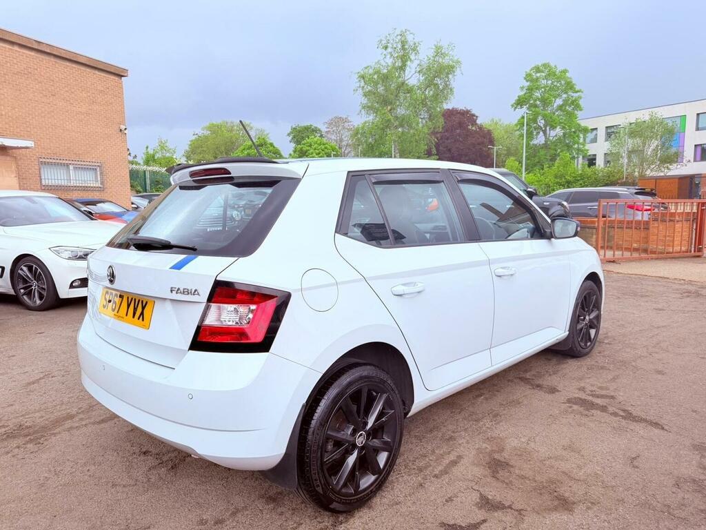 Skoda Fabia 1.0 Tsi Redline Euro 6 Ss SP67YVX White #5