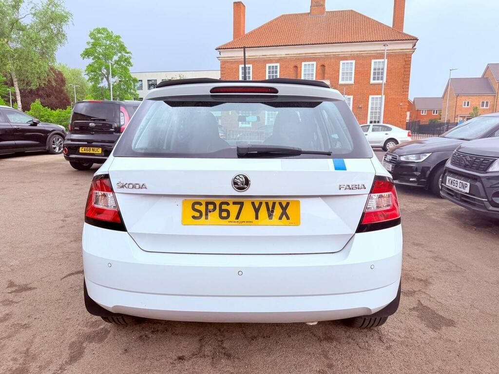 Skoda Fabia 1.0 Tsi Redline Euro 6 Ss SP67YVX White #6