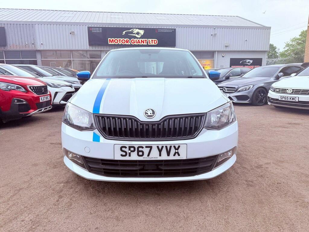 Skoda Fabia 1.0 Tsi Redline Euro 6 Ss SP67YVX White #3