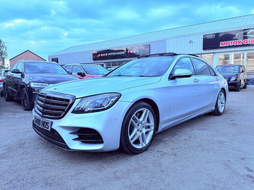 Mercedes-Benz S Class 2.9 S350ld Amg Line Executive G-tronic Euro 6 Silver