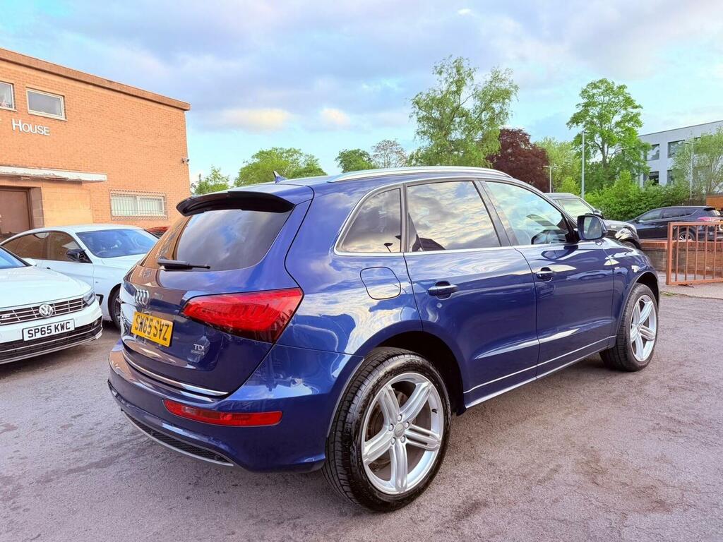 Audi Q5 2.0 Tdi S Line Plus S Tronic Quattro Euro 6 Ss SW65SVZ Blue #4