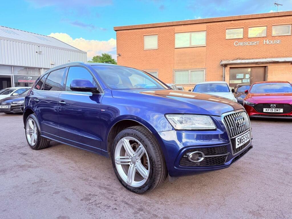 Audi Q5 2.0 Tdi S Line Plus S Tronic Quattro Euro 6 Ss SW65SVZ Blue #2