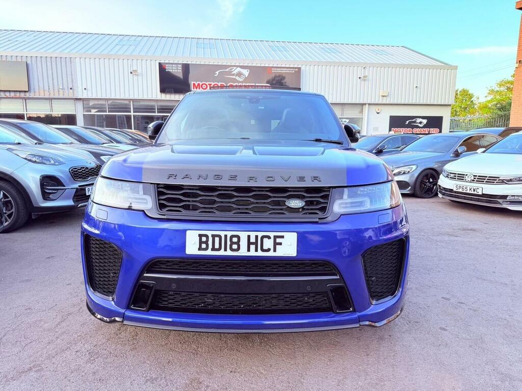 Land Rover Range Rover Sport 5.0 P575 V8 Svr 4Wd Euro 6 Ss Blue #3