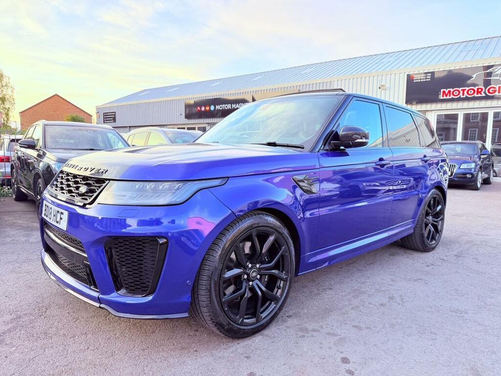 Land Rover Range Rover Sport 5.0 P575 V8 Svr 4Wd Euro 6 Ss Blue