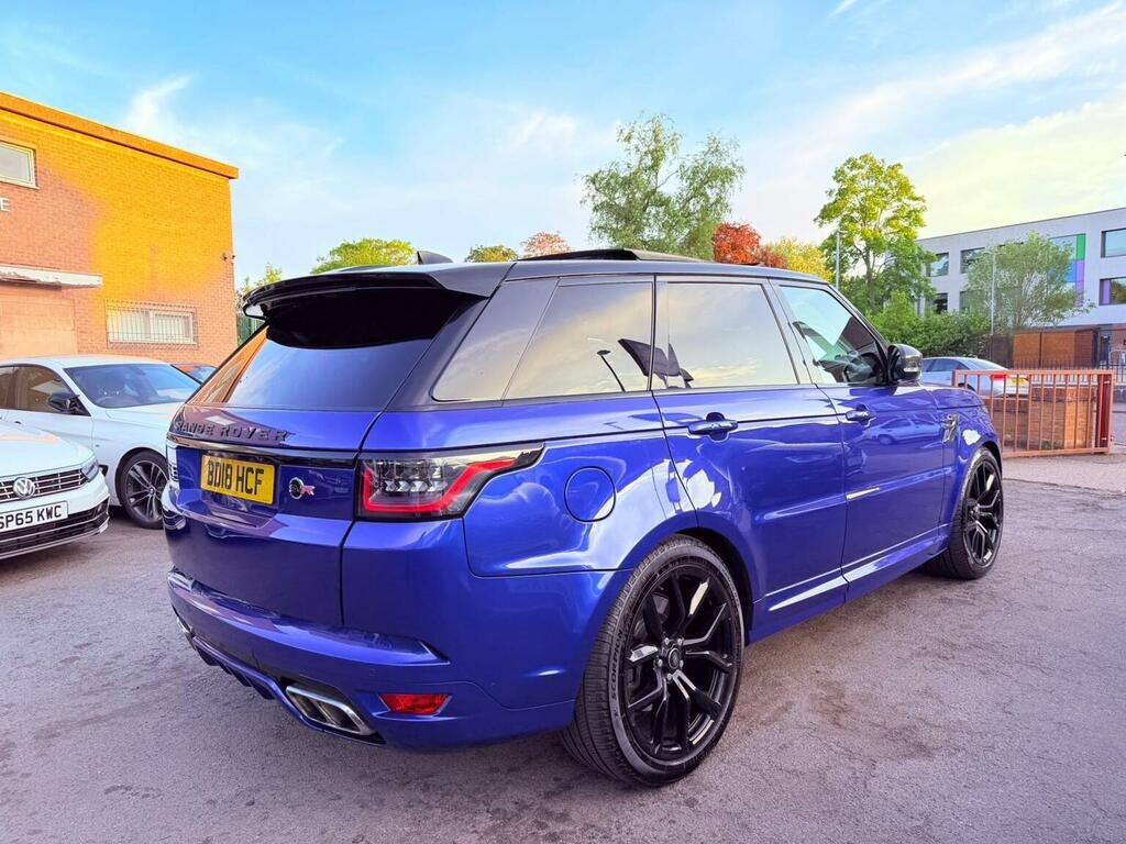Land Rover Range Rover Sport 5.0 P575 V8 Svr 4Wd Euro 6 Ss Blue #4
