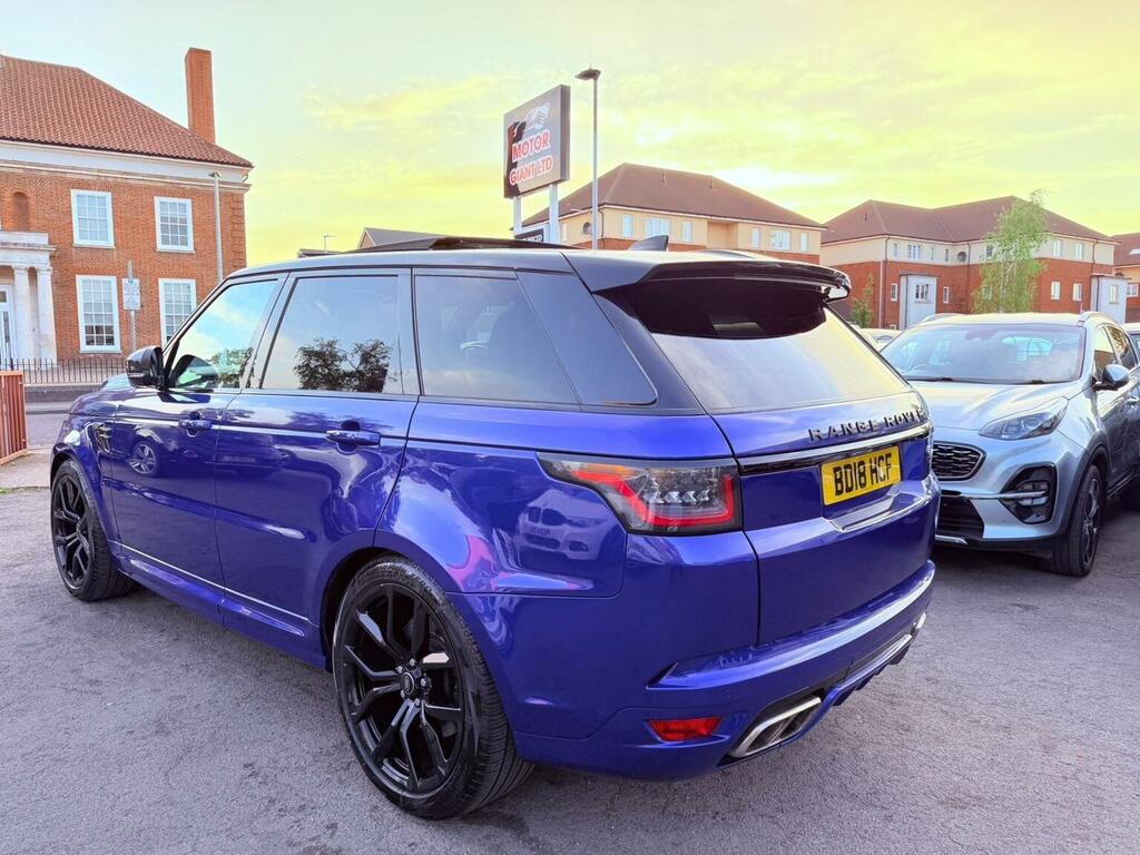 Land Rover Range Rover Sport 5.0 P575 V8 Svr 4Wd Euro 6 Ss Blue #5