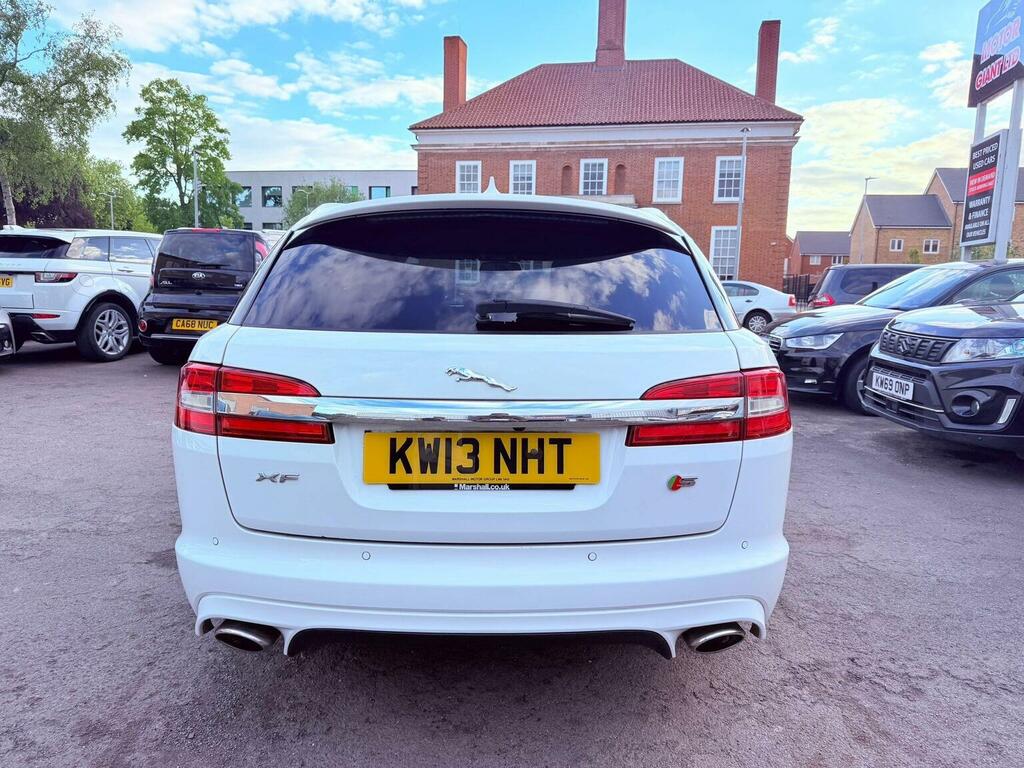 Jaguar XF 3.0D S V6 Portfolio Sportbrake Euro 5 Ss 5 KW13NHT White #6