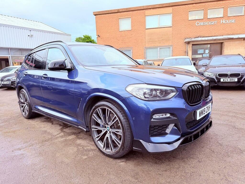 BMW X3 2.0 20D M Sport Xdrive Euro 6 Ss WM19ZKH Blue #2