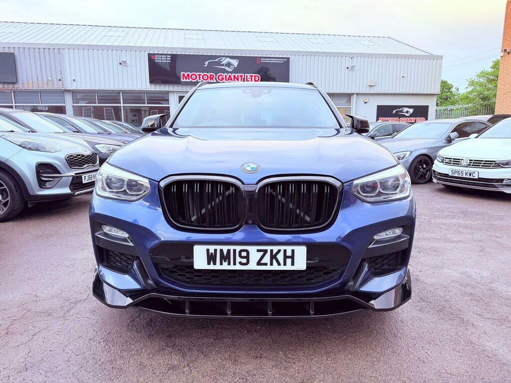 BMW X3 2.0 20D M Sport Xdrive Euro 6 Ss WM19ZKH Blue #3